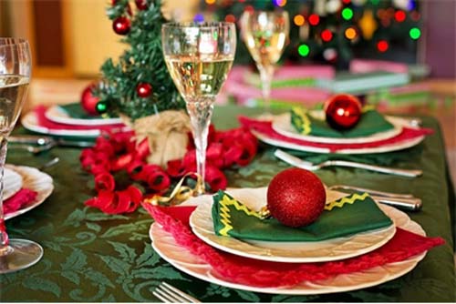 christmas table
