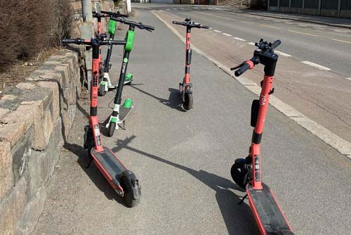 El-sparkesykler står overalt